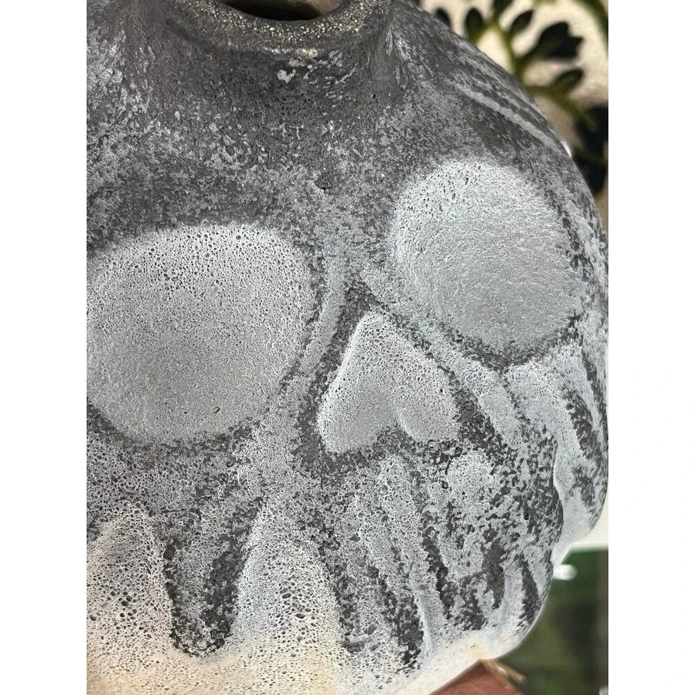 Tahua Halloween Viral Small Skull Poison Bottle Handmade Vase